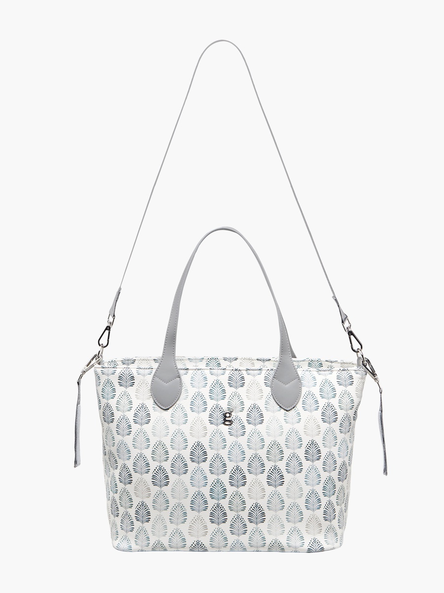 Printed Diaper Bag with Zip Closure