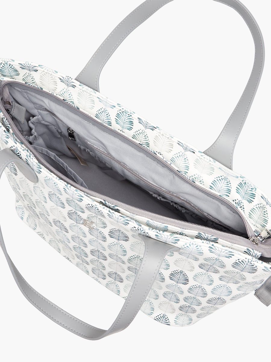 Printed Diaper Bag with Zip Closure