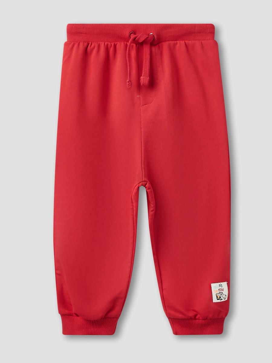 Lightning McQueen Print Cotton Sweatshirt and Joggers Set