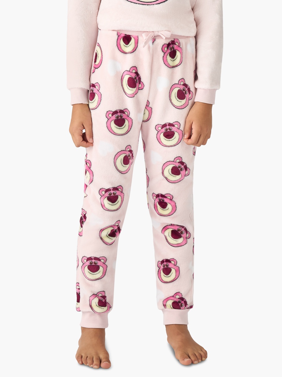Lotso Textured T-Shirt and Pyjama Set