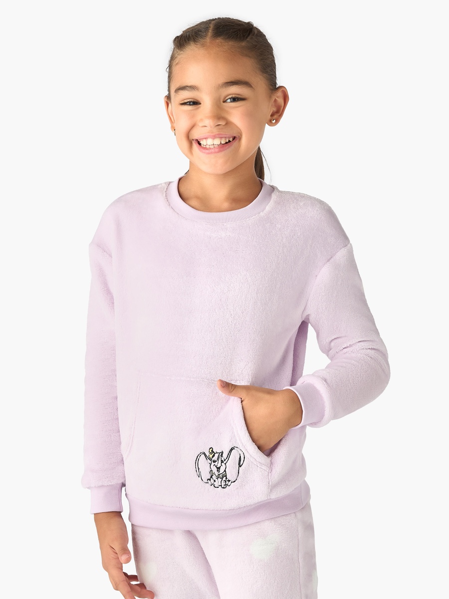 Dumbo Textured T-Shirt and Pyjama Set