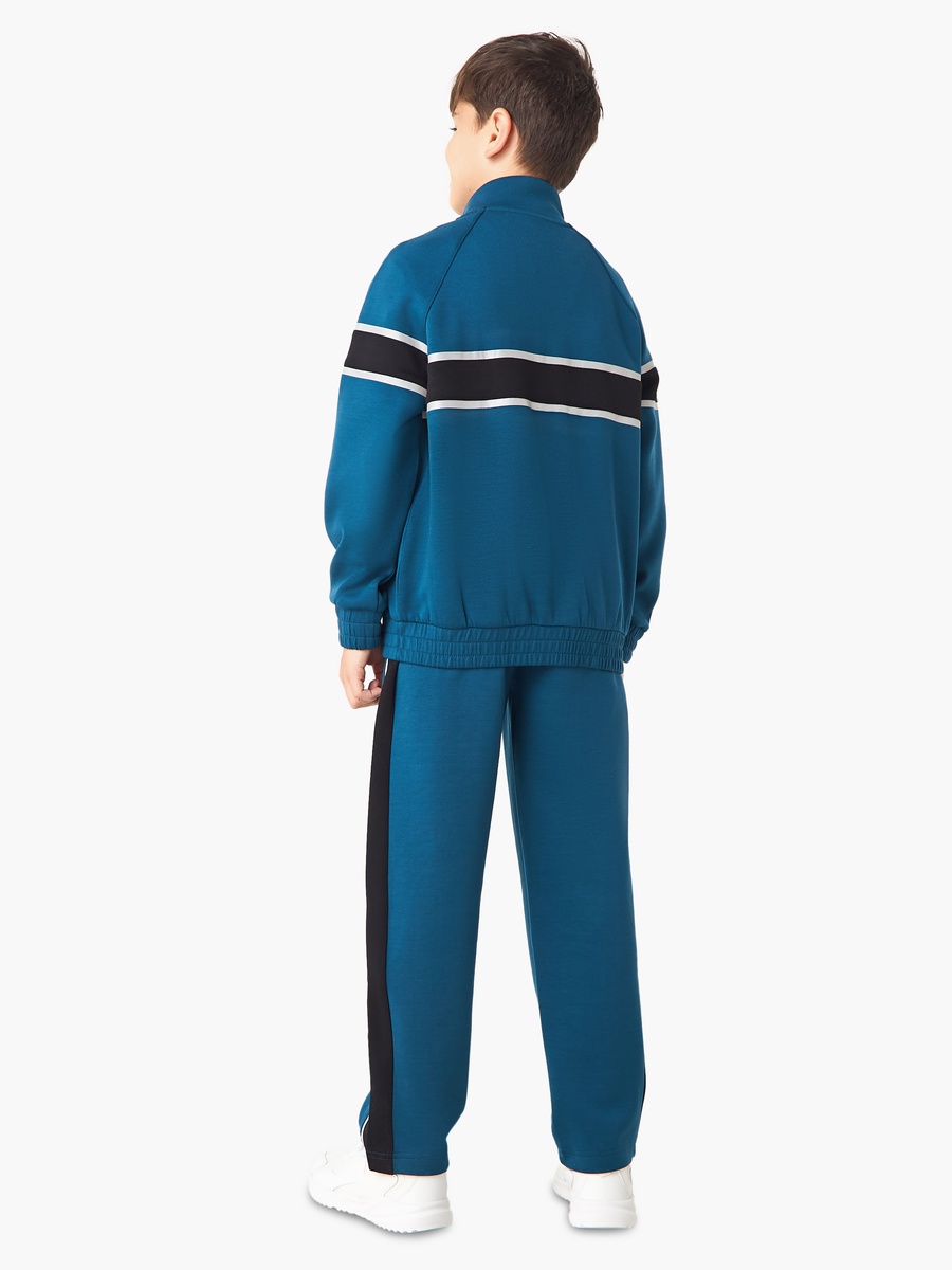Panelled Jacket and Track Pants Set
