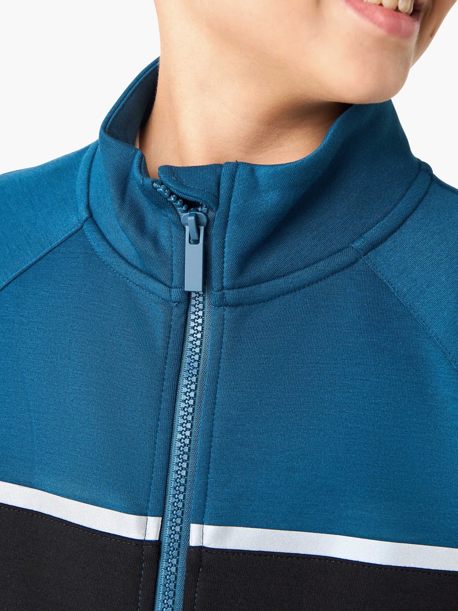Panelled Jacket and Track Pants Set