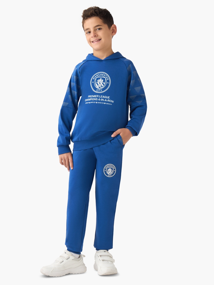 Manchester Print Hooded Sweatshirt and Joggers Set
