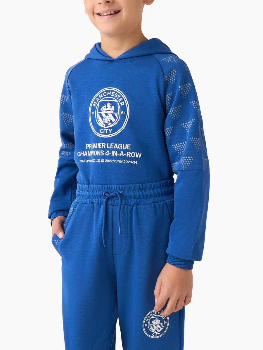 Manchester Print Hooded Sweatshirt and Joggers Set