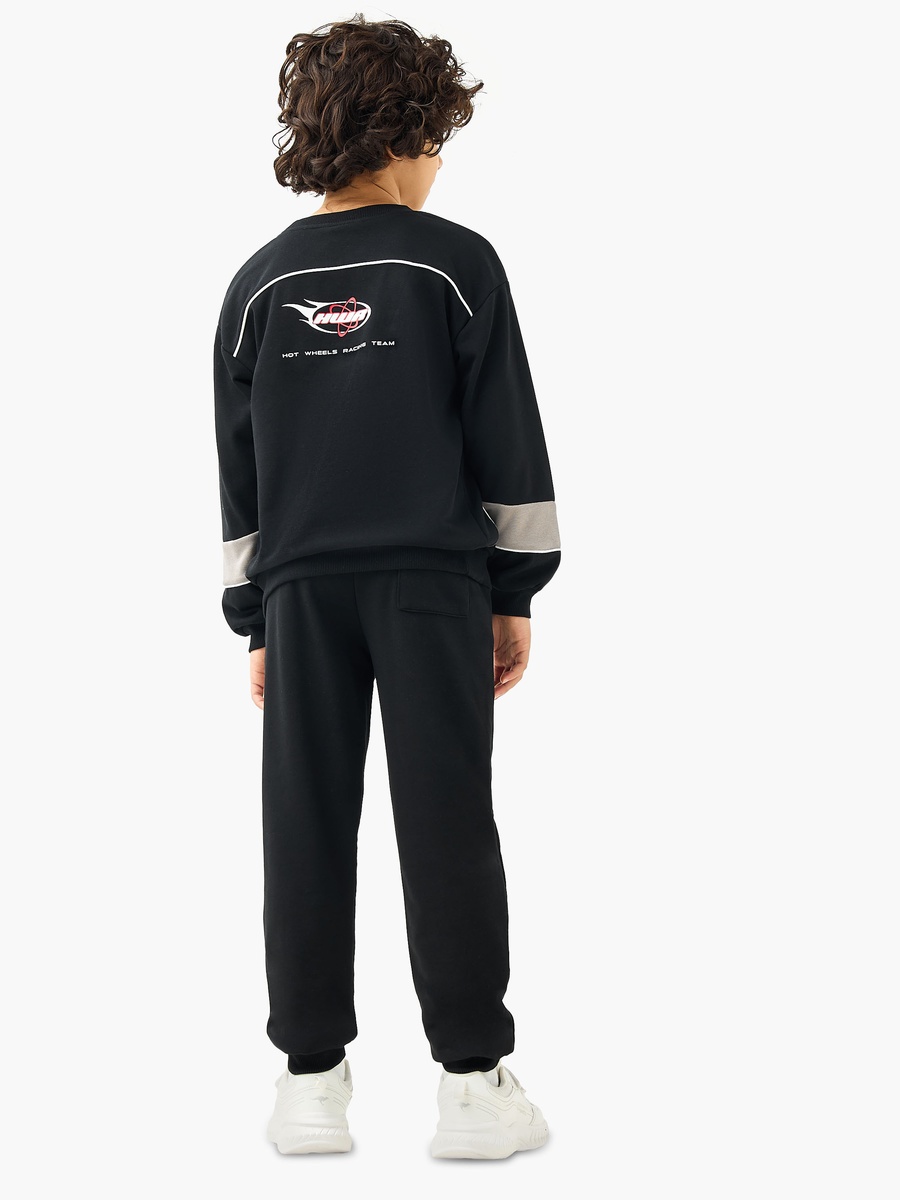 Hot Wheels Print Sweatshirt and Joggers Set