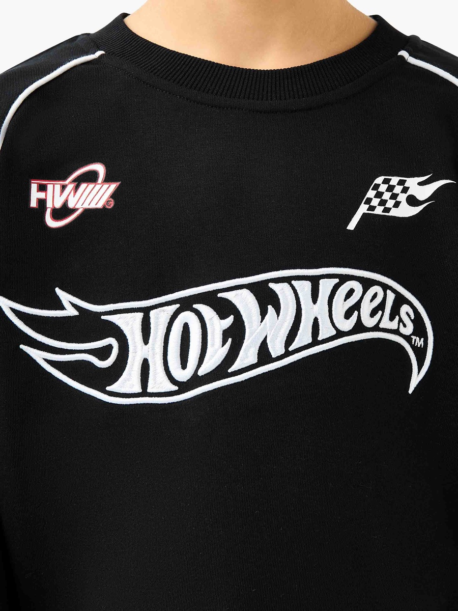 Hot Wheels Print Sweatshirt and Joggers Set