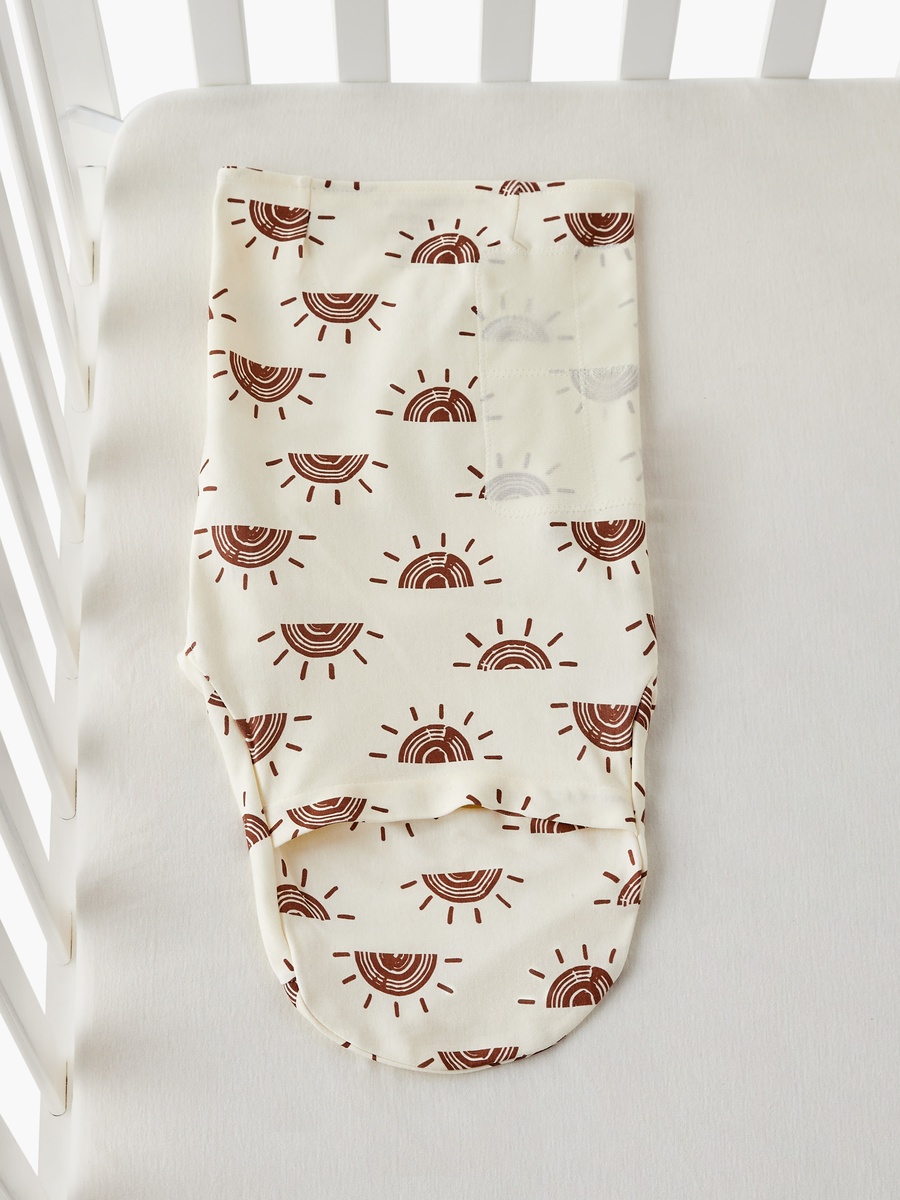 Baby Sleeping Bag with Hook and Loop Closure - 0-3 Months - Set of 2