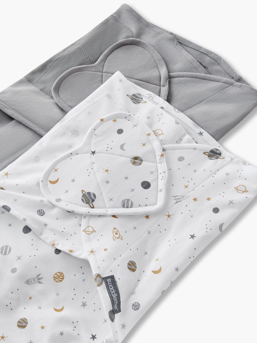Baby Sleeping Bag with Hook and Loop Closure - 0-3 Months - Set of 2