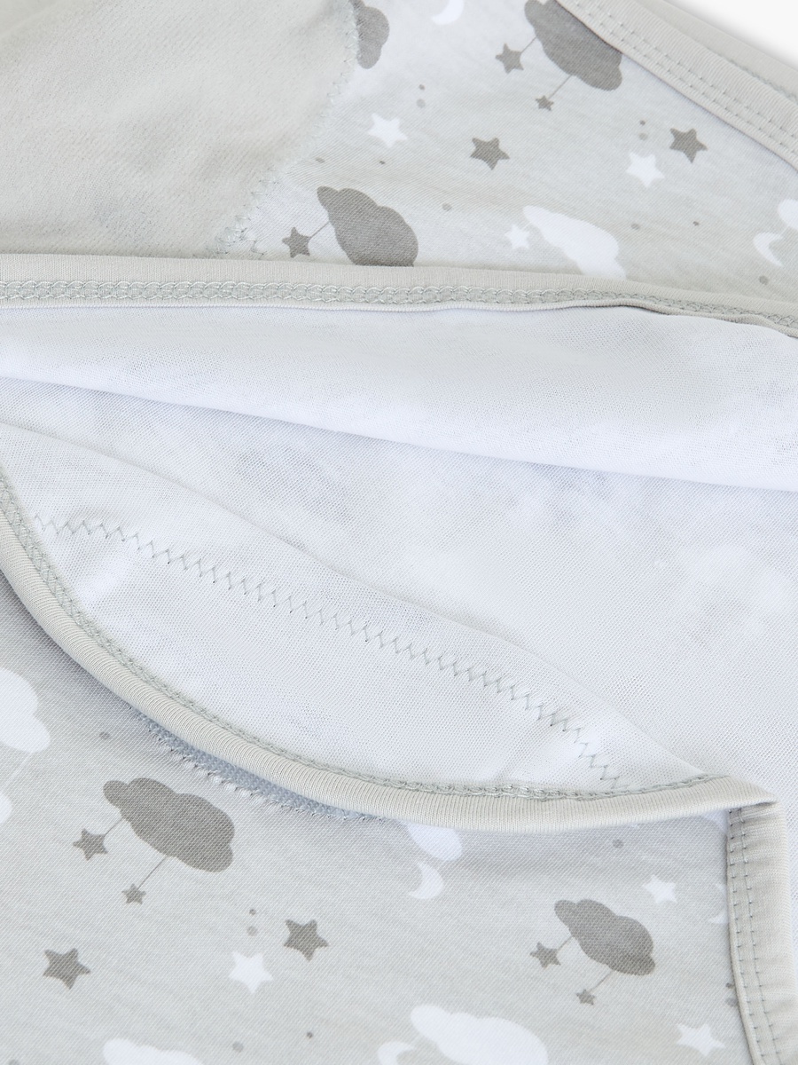 Ear Applique Swaddle Wrap - Set of 3