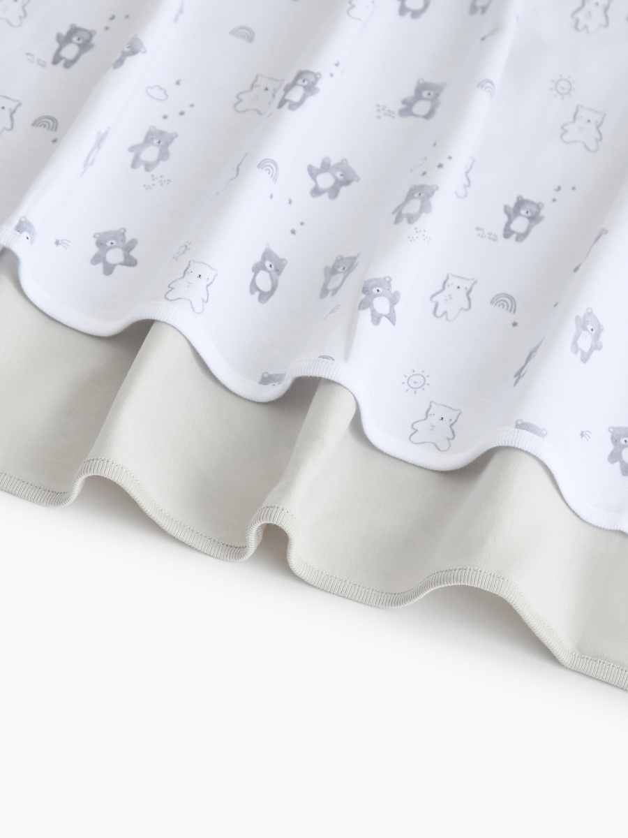 2-Piece Assorted Receiving Blanket Set - 70x70 cm