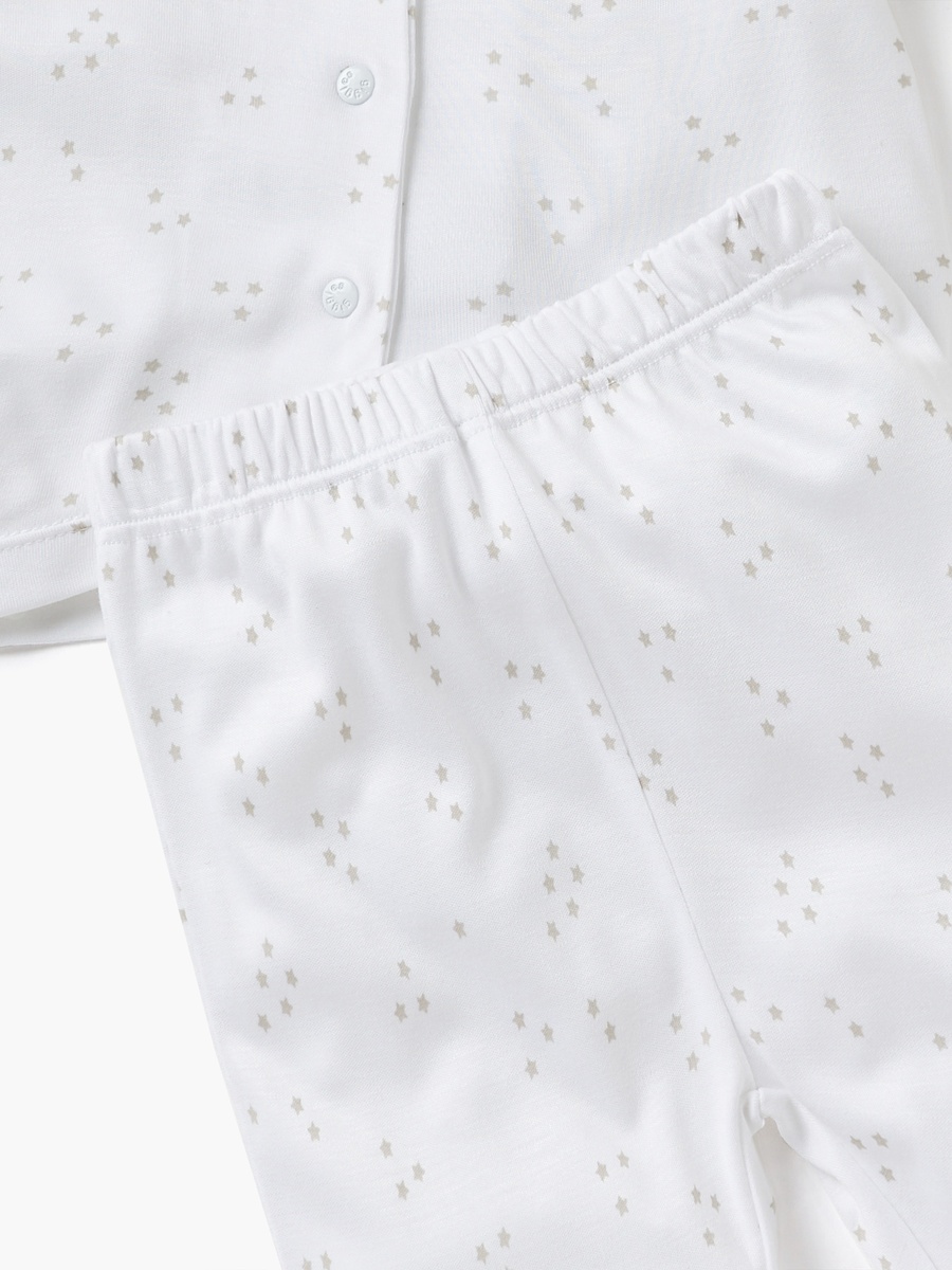 Star Print Shirt and Pyjama Set