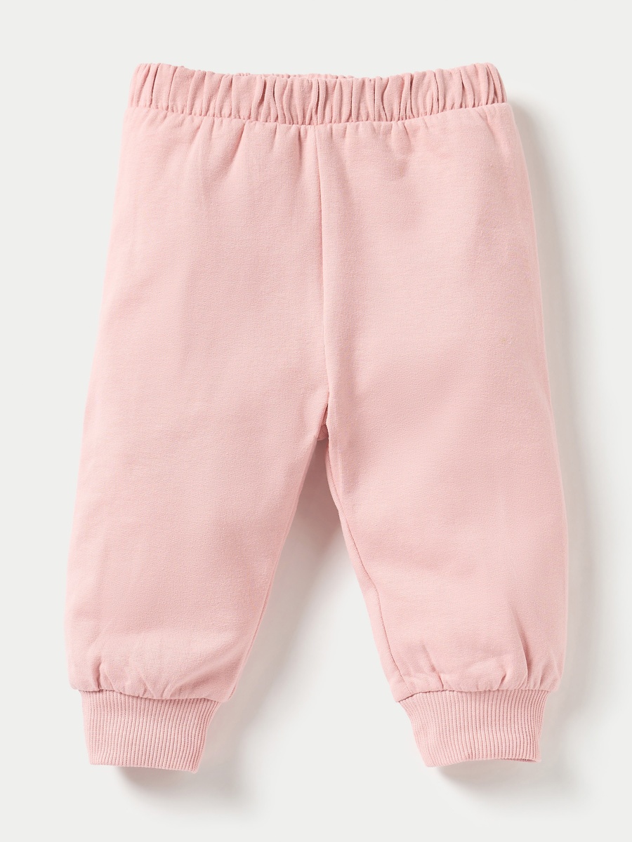 Bunny Embroidered T-Shirt and Elasticated Pyjama Set