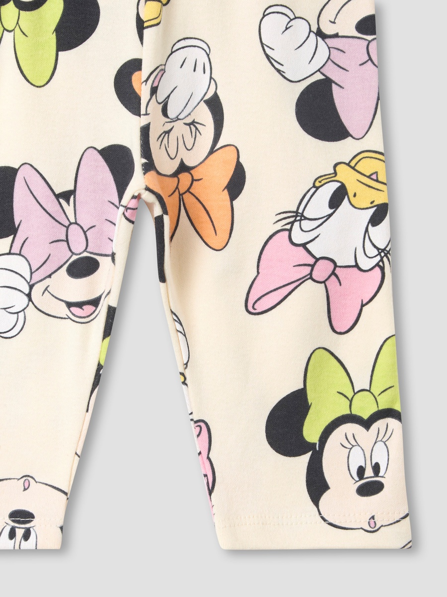 Minnie and Daisy Print Cotton Long Sleeves Pyjama Set