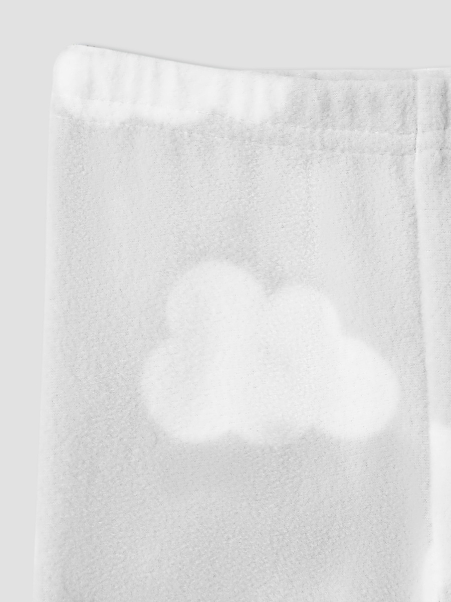 All-Over Cloud Print Long Sleeves T-Shirt and Elasticated Pyjama Set