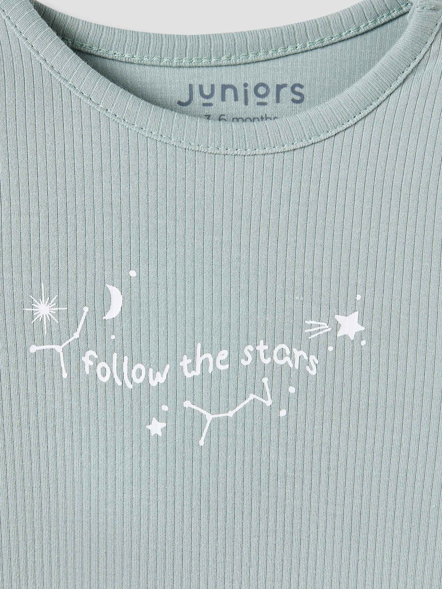 Long Sleeve Pyjama Set with Snap Button Closure - Set of 2