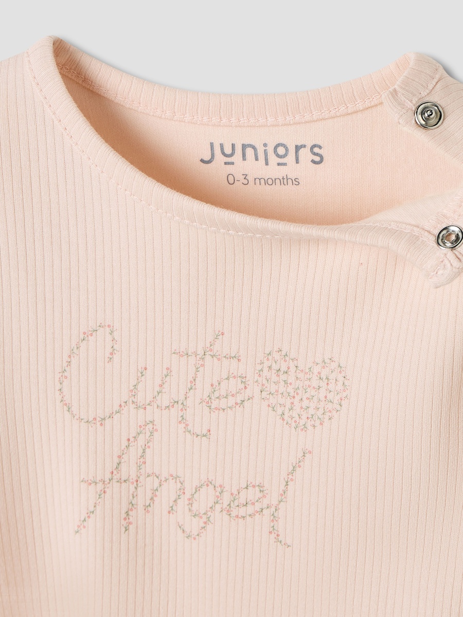 Long Sleeve Pyjama Set with Snap Button Closure - Set of 2