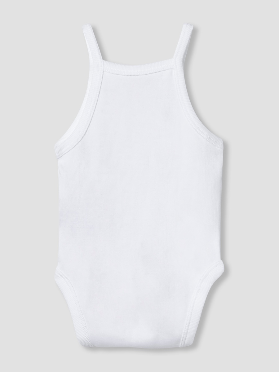Sleeveless Bodysuit with Bow Detail