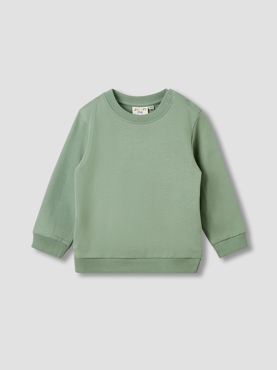 Solid Pullover with Long Sleeves - Set of 2