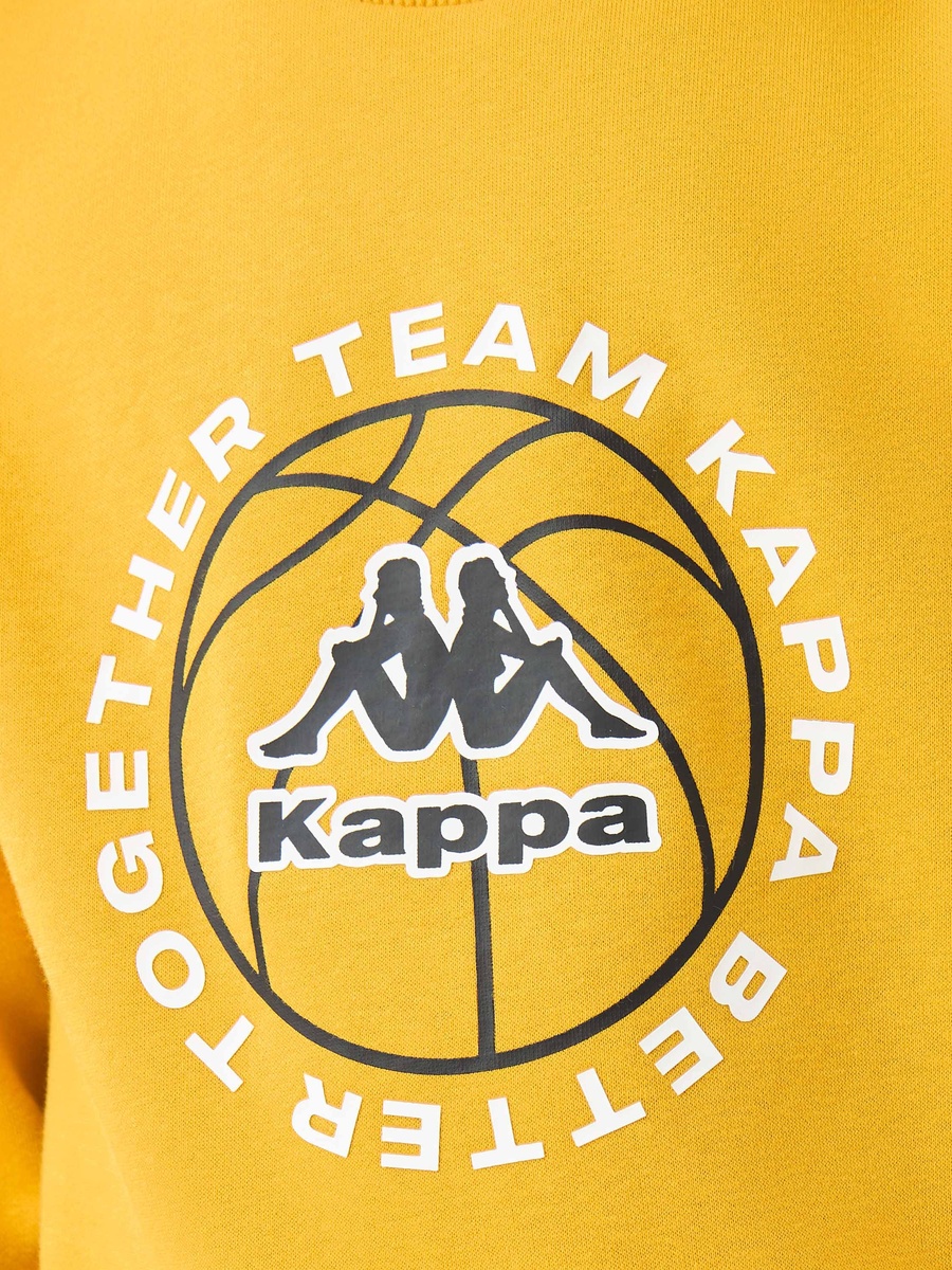 Print Crew Neck Sweatshirt with Long Sleeves