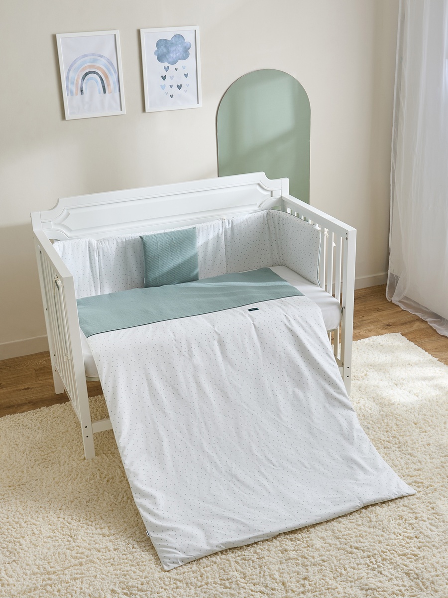 Cambrass Quilt Cover with Cot Bumper and Cushion - 110x170 cm