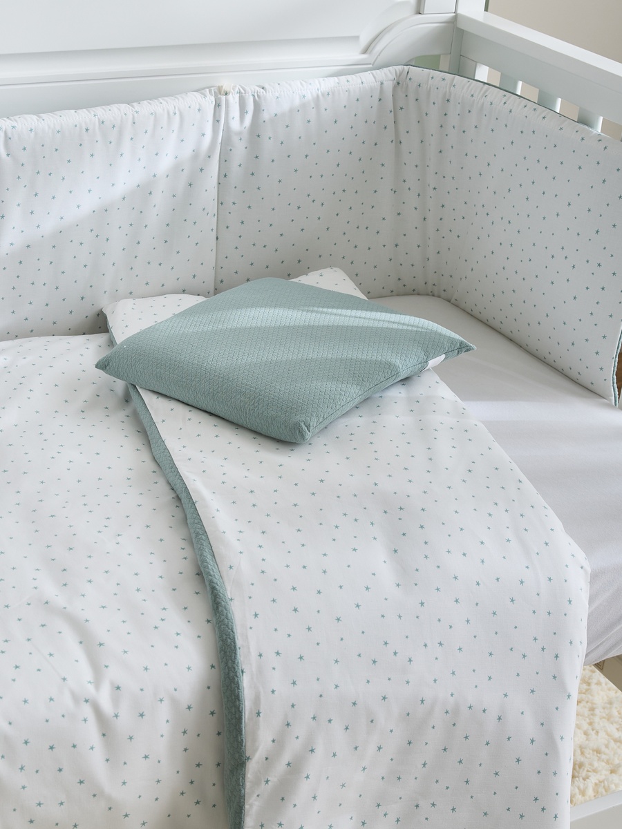 Cambrass Quilt Cover with Cot Bumper and Cushion - 110x170 cm
