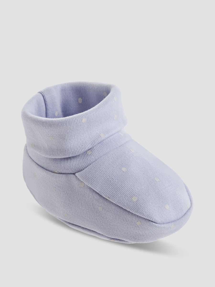 Cotton Booties with Assorted Print