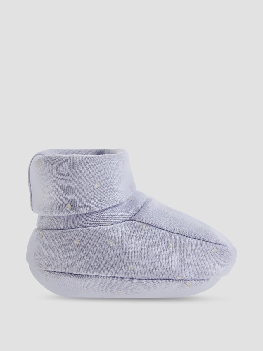 Cotton Booties with Assorted Print