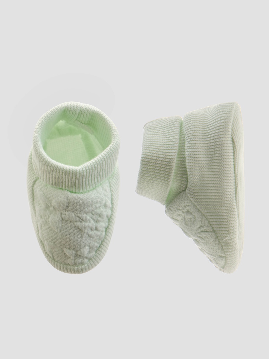 Textured Slip-On Booties