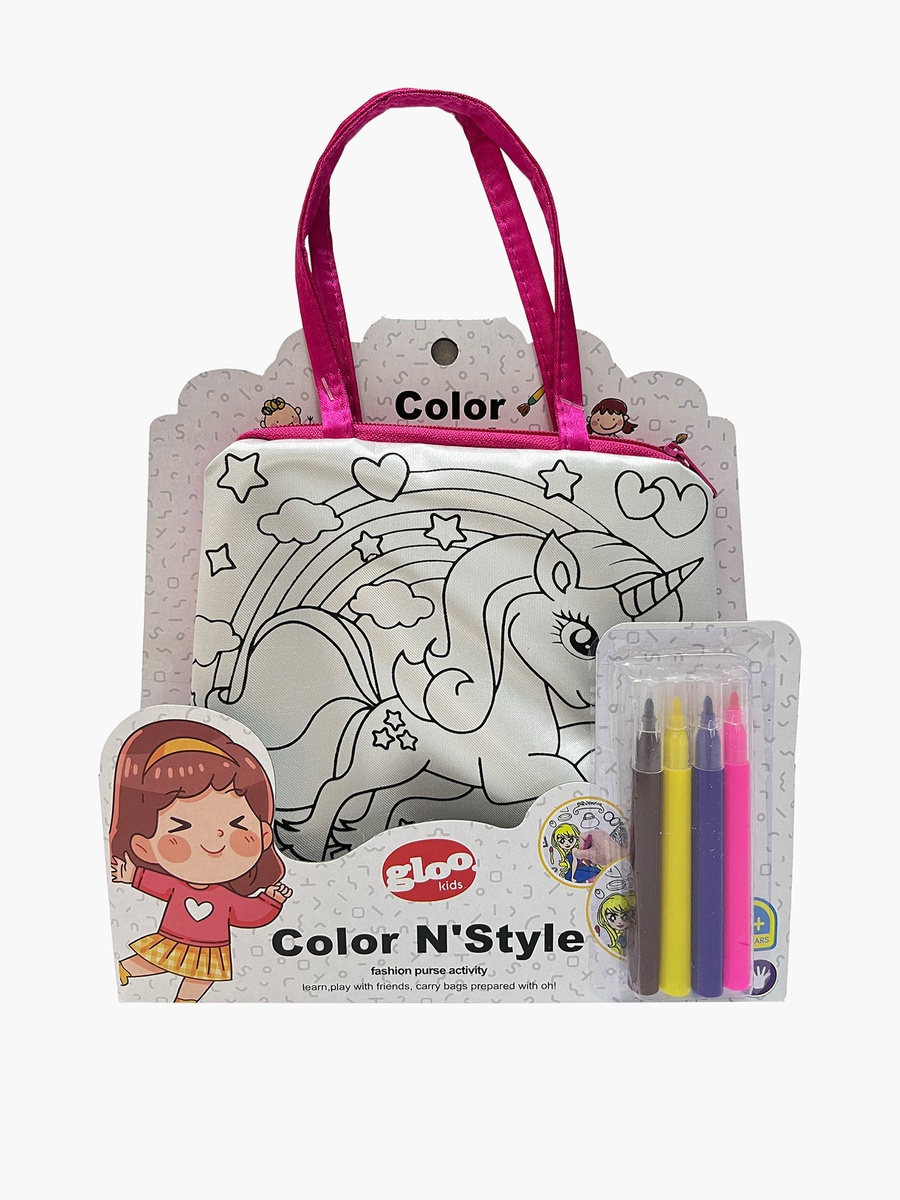 Color N Style Unicorn DIY Painting Bag