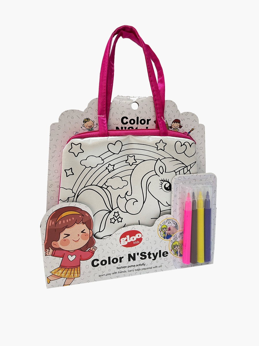 Color N Style Unicorn DIY Painting Bag