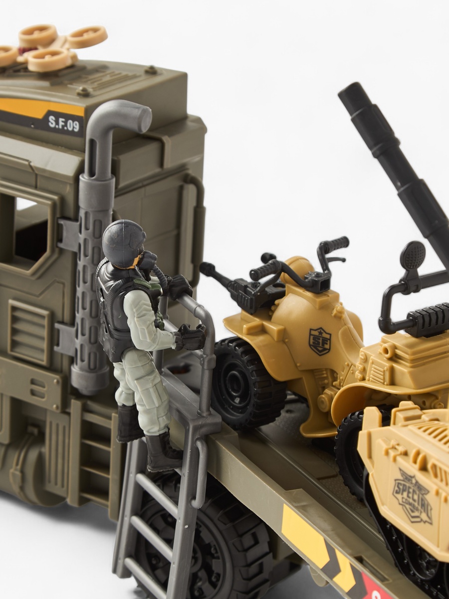 Special Combat Military Vehicle Playset