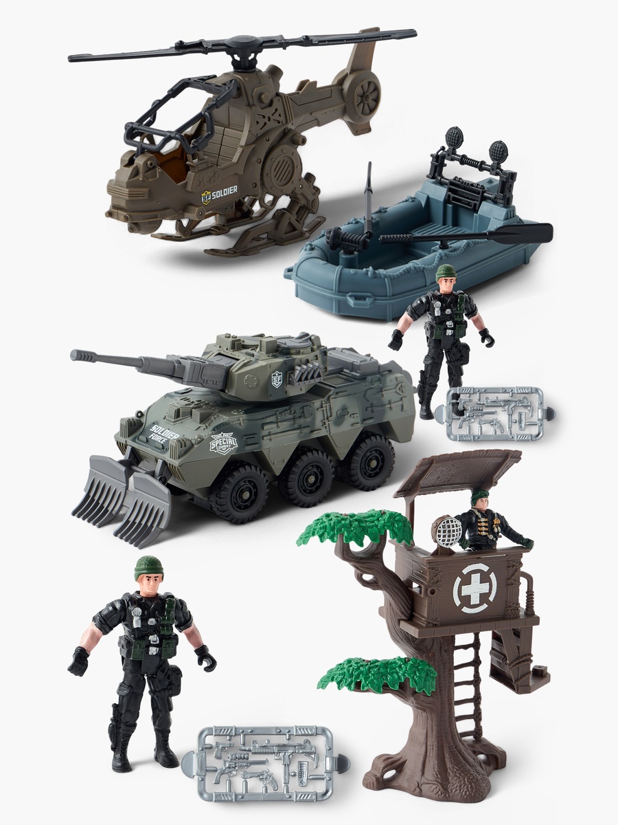 Military Soldier Playset
