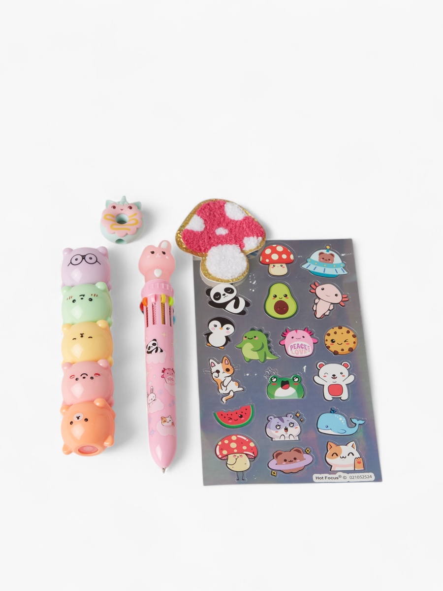 Hot Focus 5-Piece Assorted Stationary Set