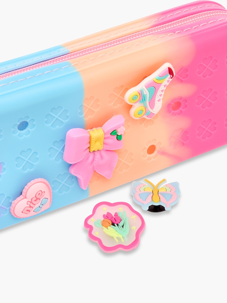 Hot Focus Charm Pencil Case Set