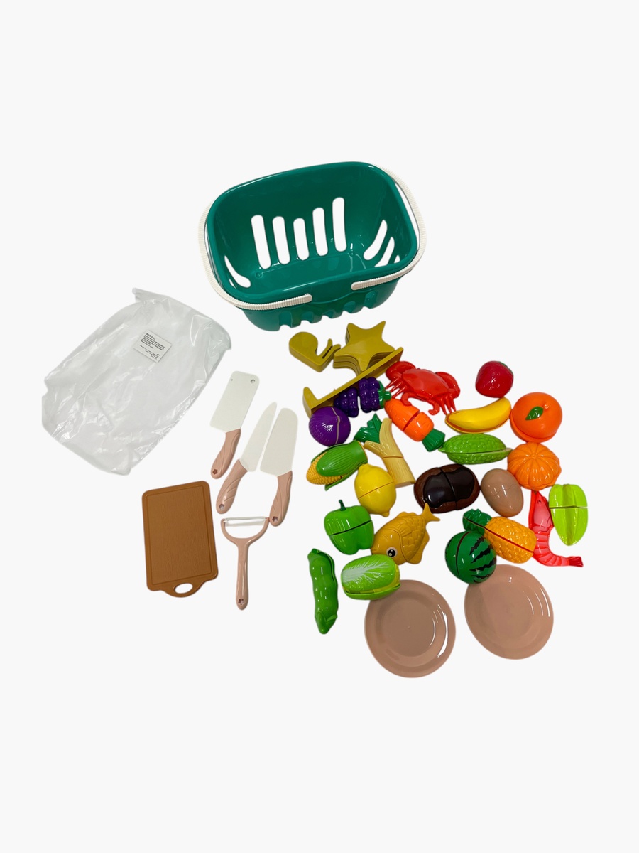 32-Piece Fruit Cutting Playset