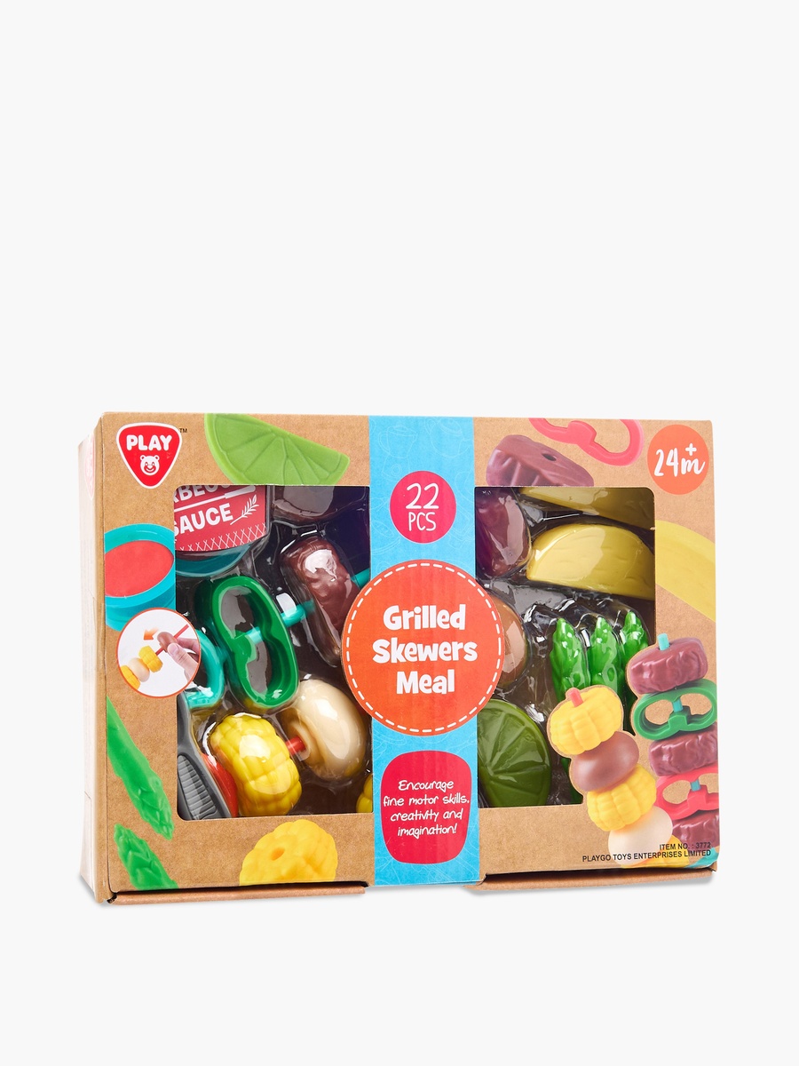Playgo 22-Piece Grilled Skewers Meal Playset