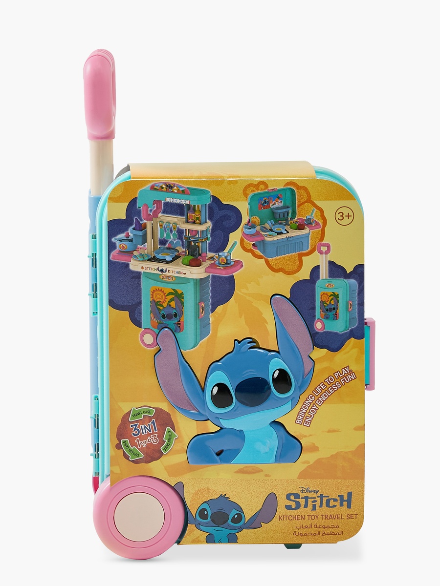 Stitch 3-in-1 Kitchen Toy Travel Set
