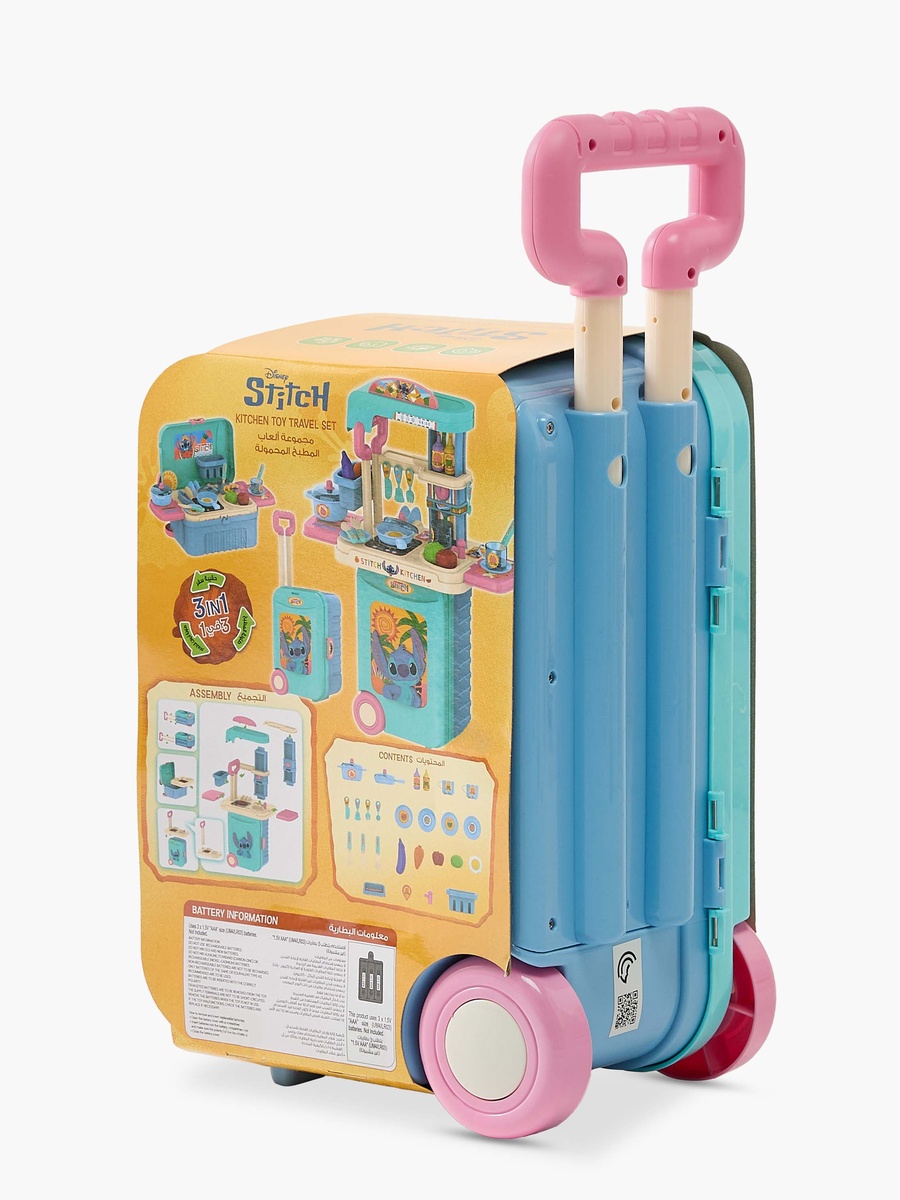 Stitch 3-in-1 Kitchen Toy Travel Set