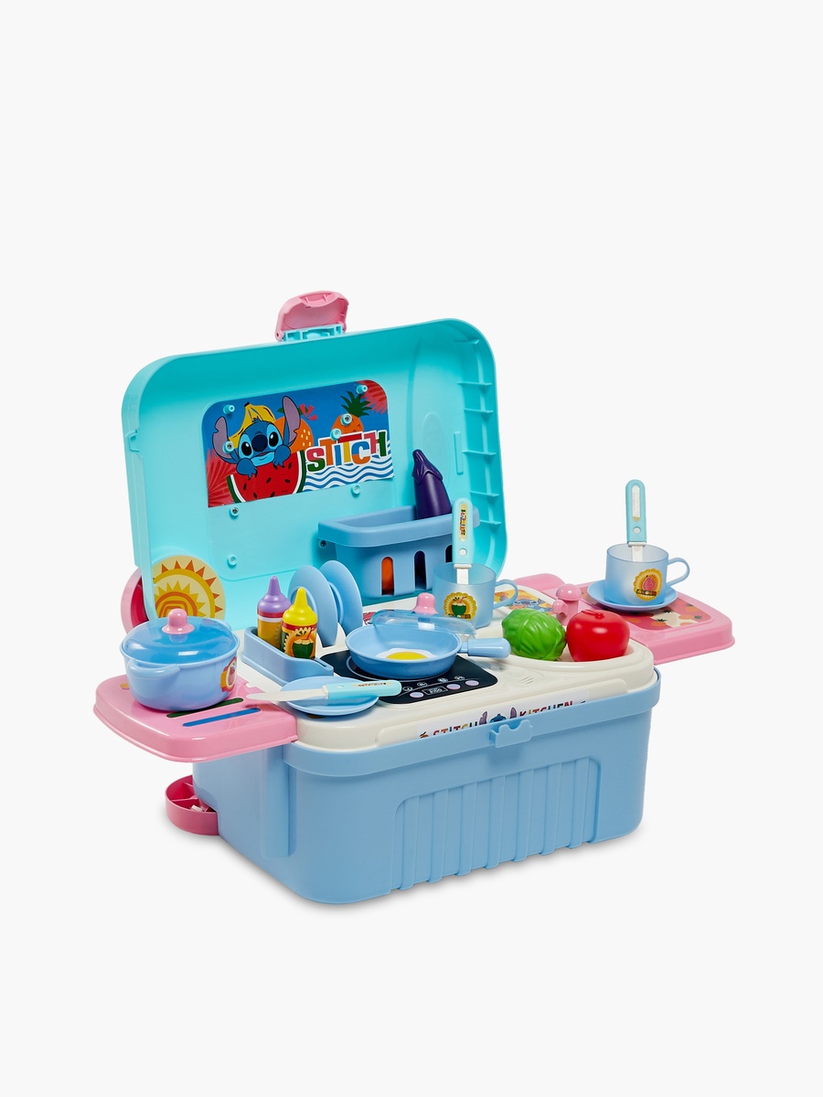 Stitch 3-in-1 Kitchen Toy Travel Set