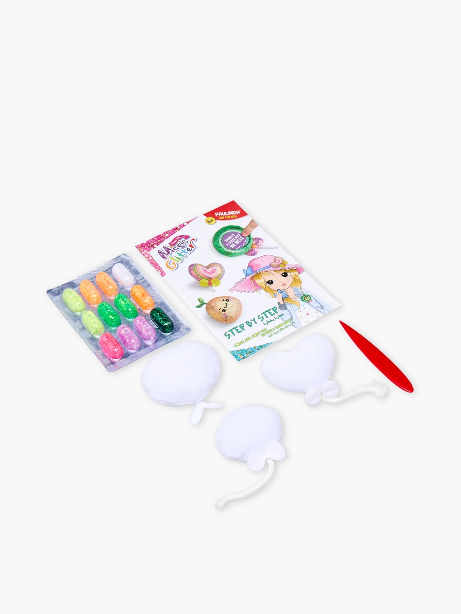 Magic Glitter DIY Plush Brooch Kit