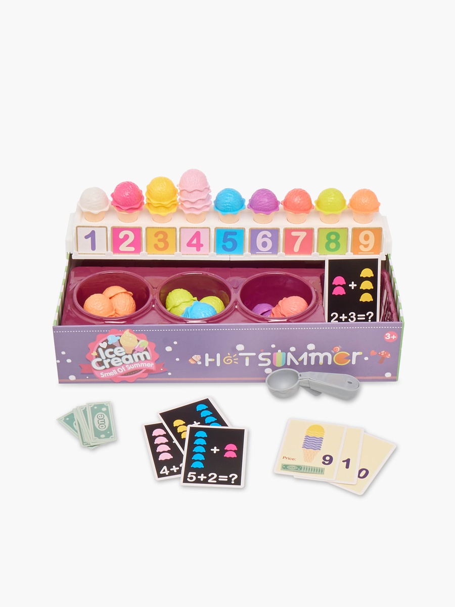 Assorted 87-Piece DIY Ice Cream Playset