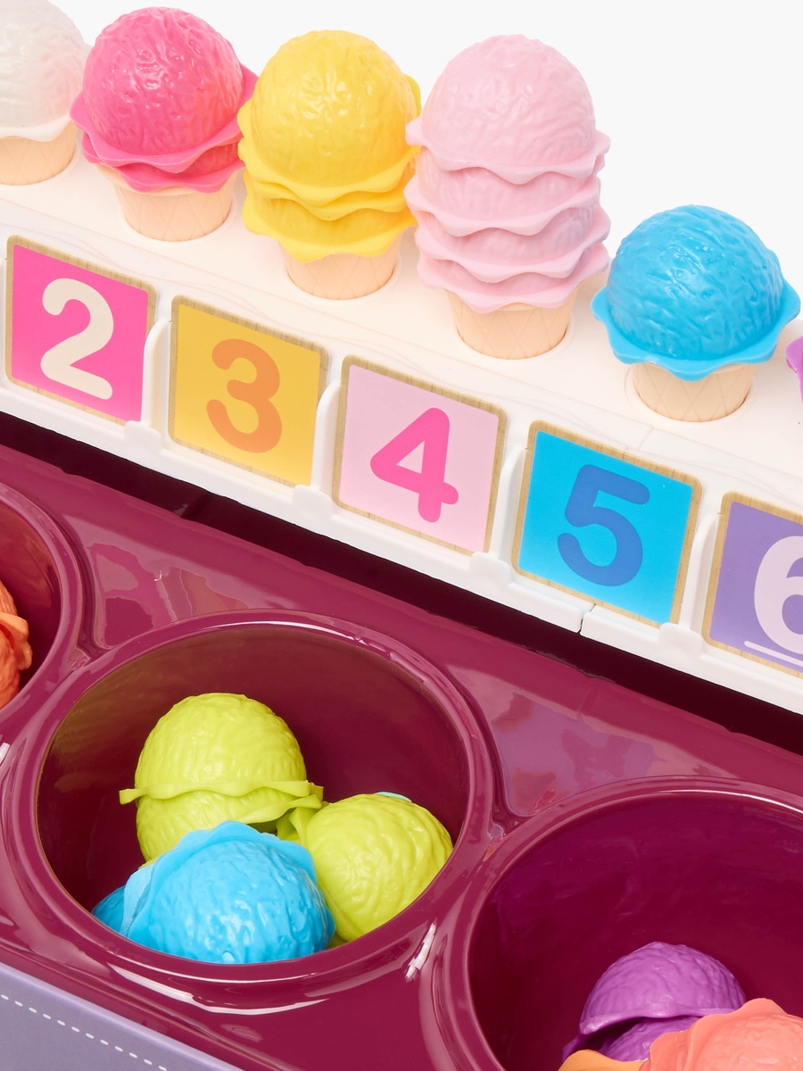 Assorted 87-Piece DIY Ice Cream Playset