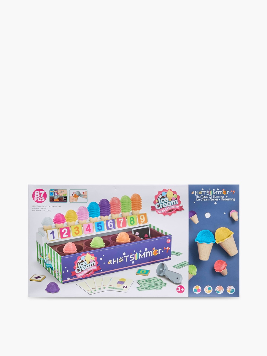 Assorted 87-Piece DIY Ice Cream Playset