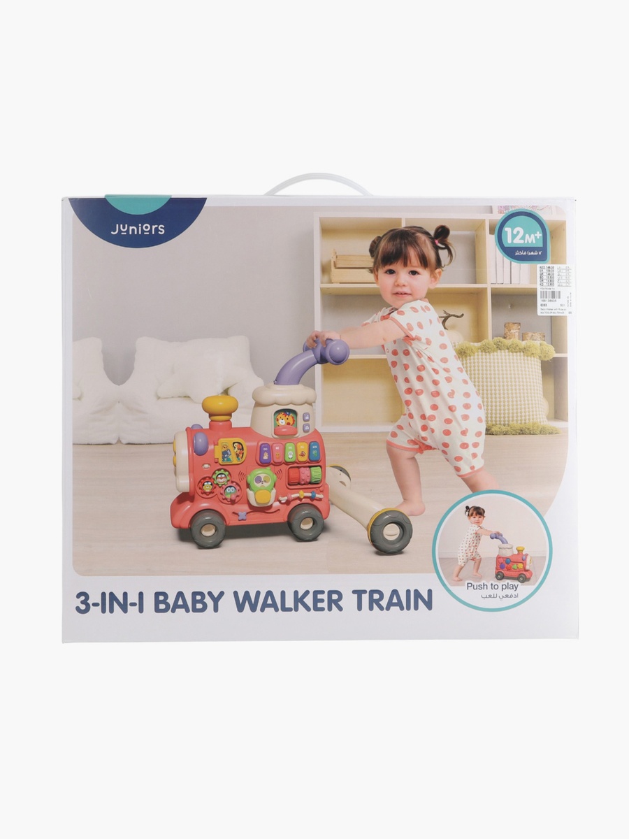 3-in-1 Baby Walker Train