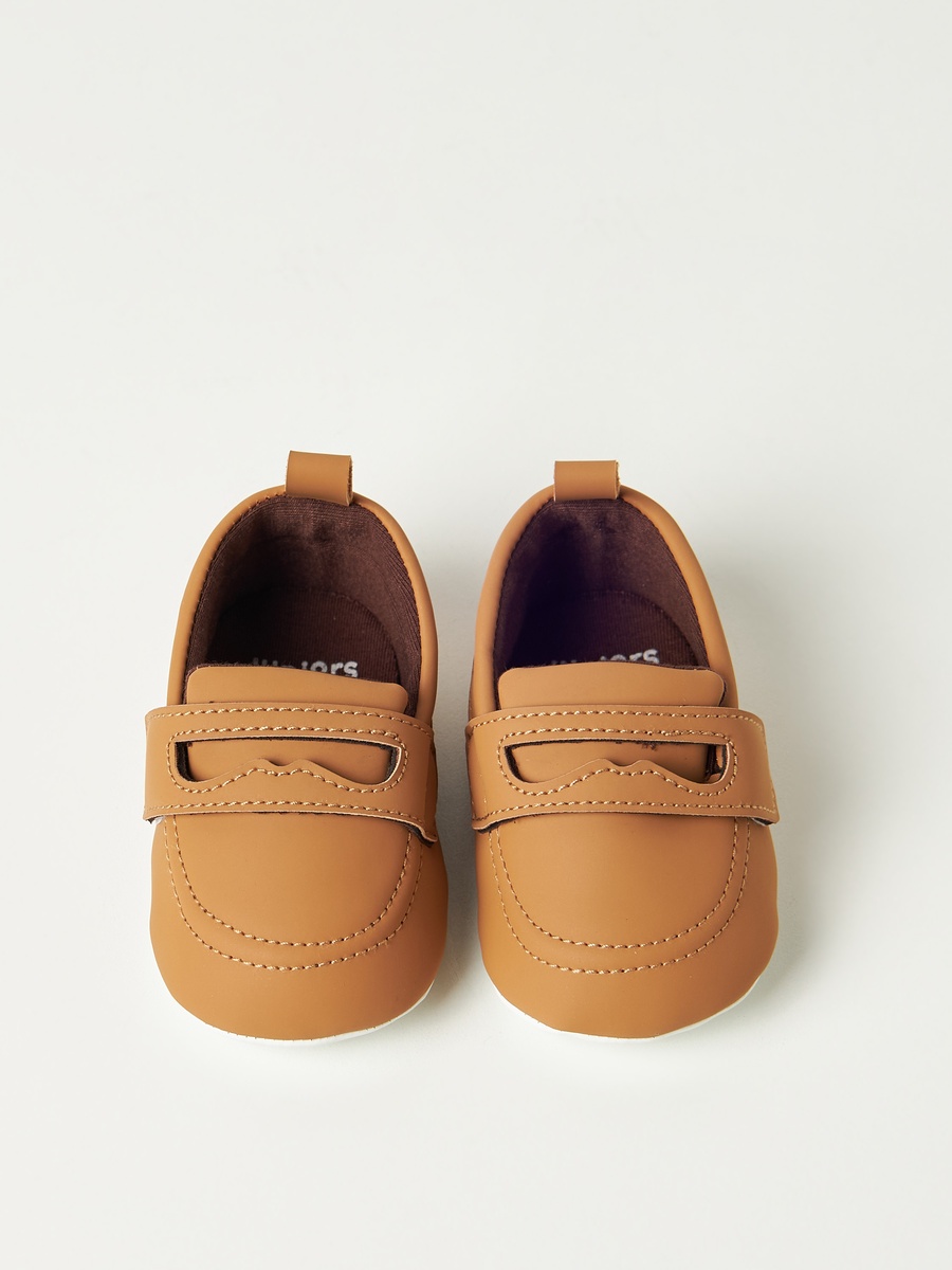 Solid Booties with Hook and Loop Closure