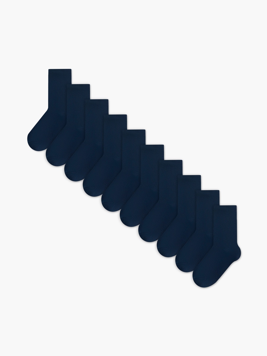 Ankle Length Socks - Set of 10