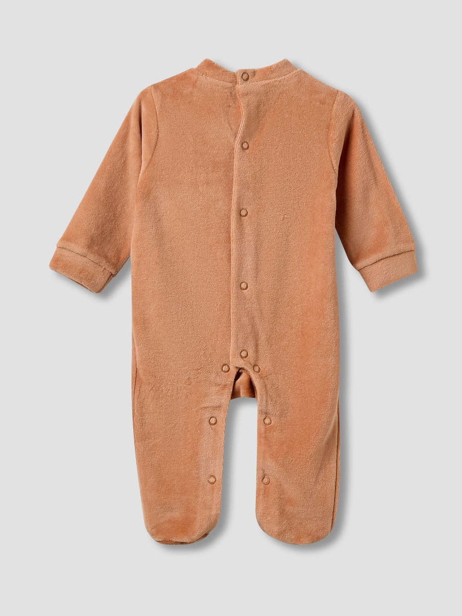 Collared Sleepsuit with Closed Feet