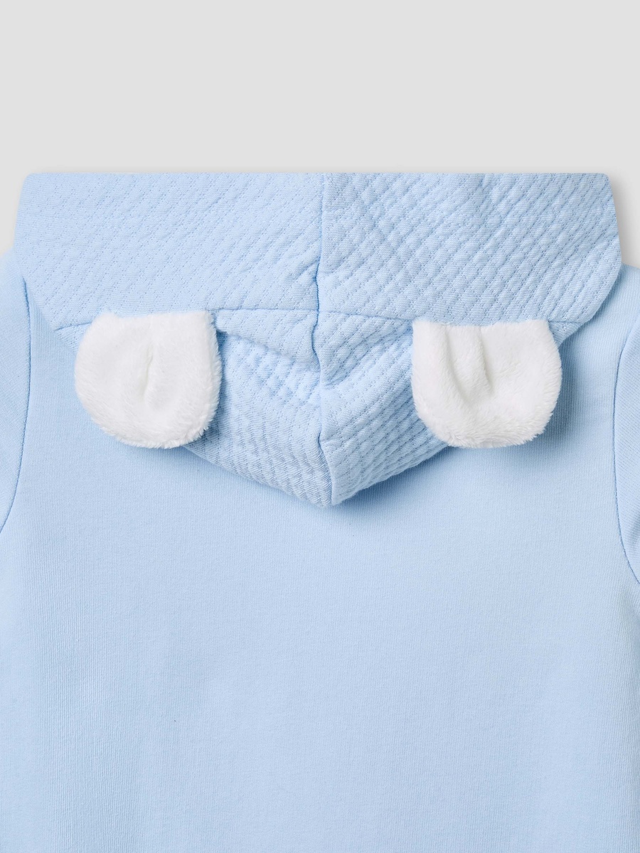 Hooded Sleepsuit with Koala Applique