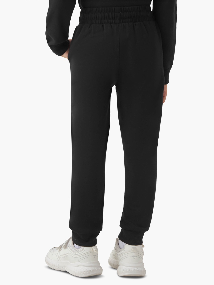 Solid Joggers with Drawstring Closure